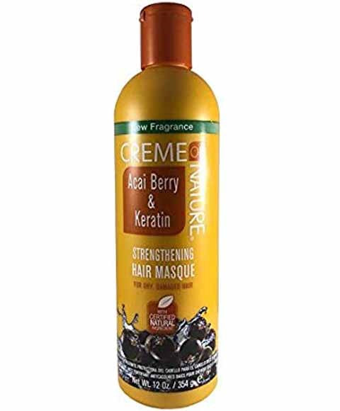 ACAI BERRY AND KERATIN STRENGTHENING HAIR MASQUE 354 g Hair Moisturizers Asetena Pa