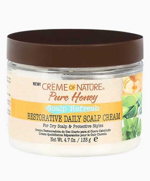 PURE HONEY SCALP REFRESH RESTORATIVE DAILY SCALP CREAM 135 g Treatments Asetena Pa