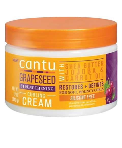 CANTU GRAPESEED STRENGTHENING CURLING CREAM 340 g Hair Moisturizers Asetena Pa
