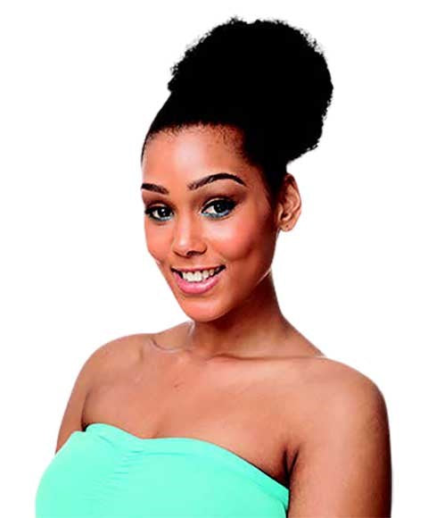 CHERISH SYN DRAWSTRING AFRO PUFF PONYTAIL Color 1 PonyTail Asetena Pa
