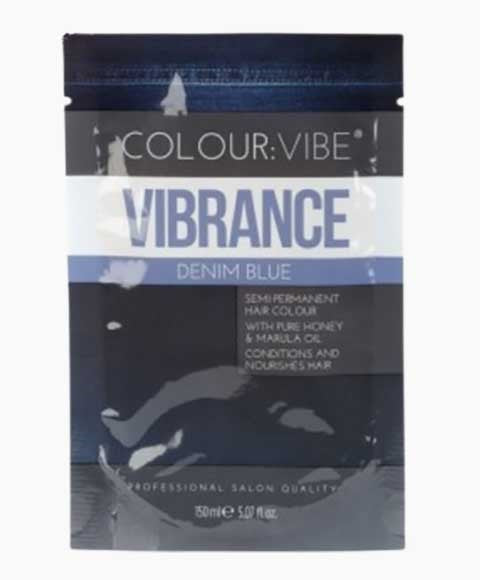 VIBRANCE SEMI PERMANENT HAIR COLOUR DENIM BLUE 150 ml Hair Color Asetena Pa