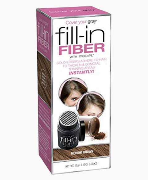 FILL IN FIBER WITH PROCAPIL 12 g Color Dark Brown Hair Color Asetena Pa