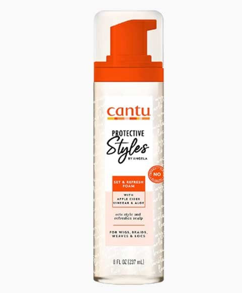 CANTU PROTECTIVE STYLES SET AND REFRESH FOAM 237 ml Hair Styling Asetena Pa