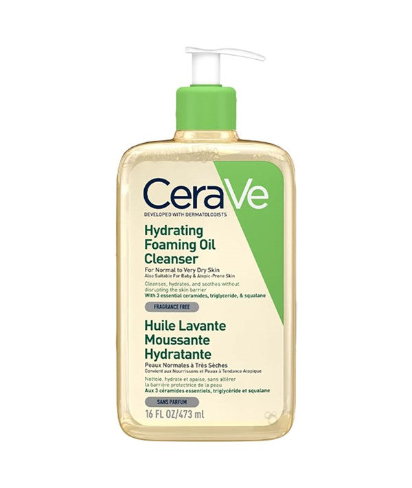 CERAVE HYDRATING FOAMING OIL CLEANSER 473 ml Skin Wash Asetena Pa