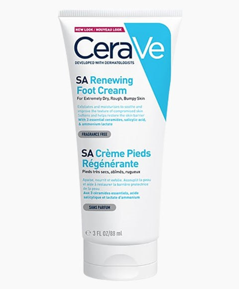 CERAVE SA RENEWING FOOT CREAM 88 ml Pedicure and Manicure Asetena Pa