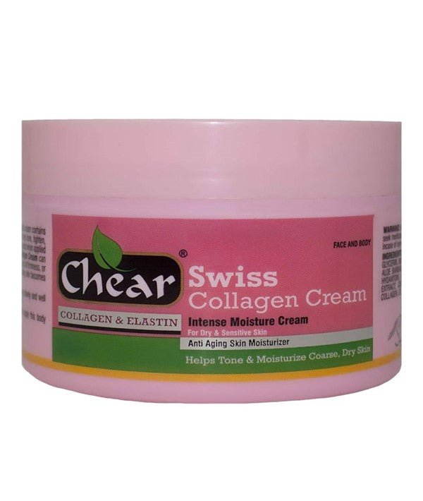 CHEAR COLLAGEN ELASTIN SWISS COLLAGEN CREAM 500 ml Skin Moisturizing Asetena Pa