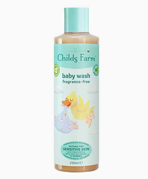 CHILDS FARM BABY WASH FRAGRANCE FREE 250 ml Kids Skincare Asetena Pa