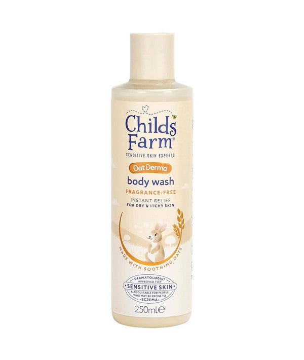 CHILDS FARM OAT DERMA BODY WASH 250 ml Kids Skincare Asetena Pa