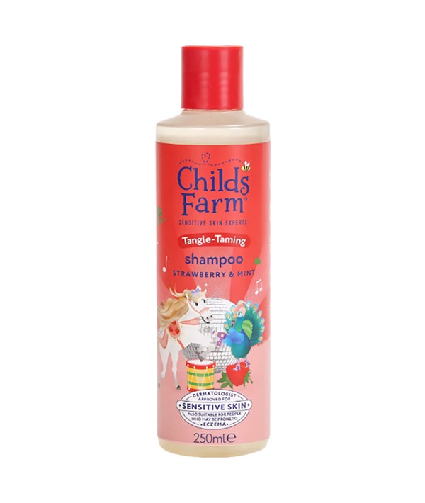 CHILDS FARM STRAWBERRY AND MINT TANGLE TAMING SHAMPOO 250 ml Shampoo Asetena Pa