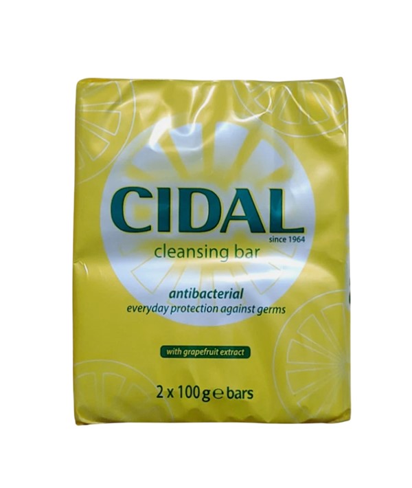 CIDAL ANTIBECTERIAL CLEANSING BAR 100g Body Care Asetena Pa