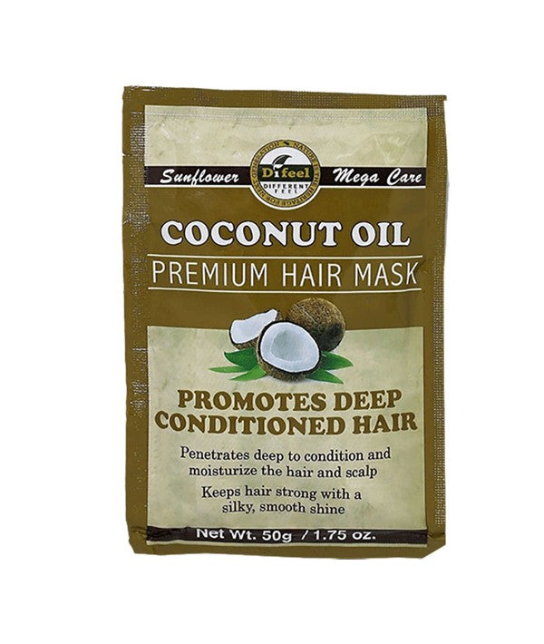 DIFEEL COCONUT OIL PREMIUM HAIR MASK 50g Treatments Asetena Pa