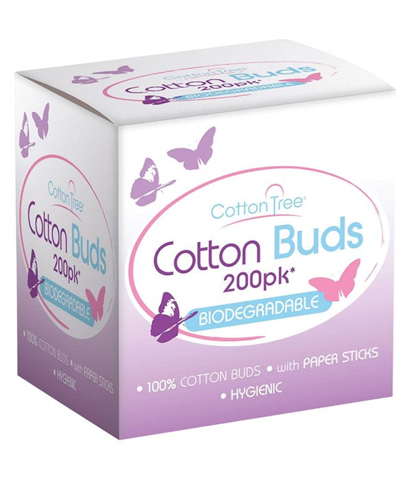 COTTON TREE COTTON BUDS 200 Pk Personal Care Asetena Pa