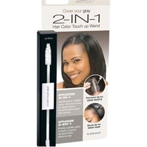 2 IN 1 TOUCH UP WAND 7 g Color Jet Black Hair Color Asetena Pa