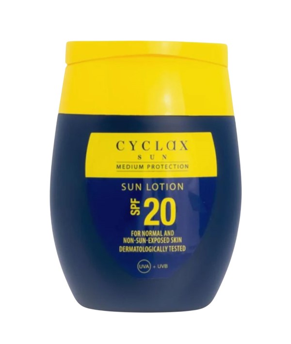 CYCLAX MEDIUM PROTECTION SUN LOTION 20 SPF 100 ml Skin Treatments Asetena Pa