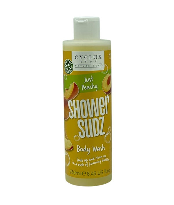 CYCLAX JUST PEACHY SHOWER SUDZ BODY WASH 250 ml Body Care Asetena Pa