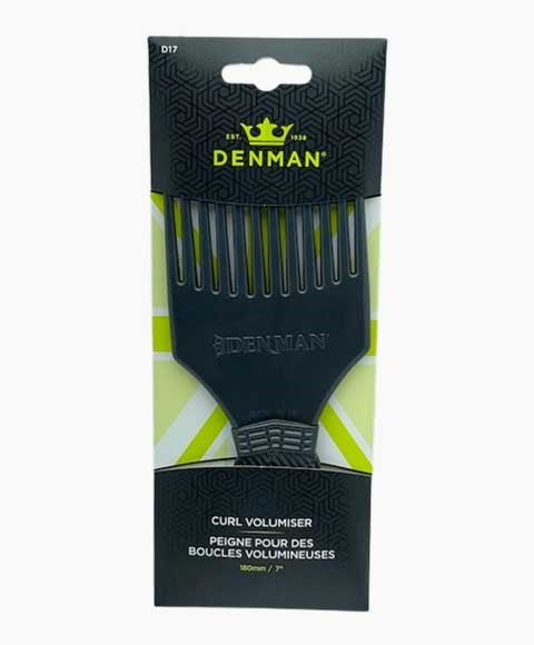 D17 BLACK CURL TAMER DETANGLING COMB Hair Brushes and Combs Asetena Pa