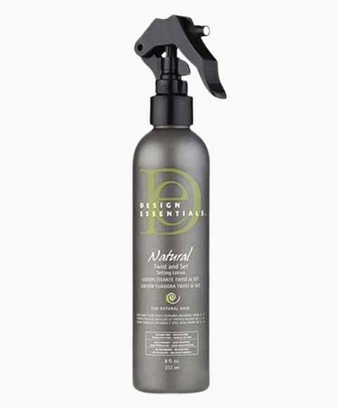 DESIGN ESSENTIALS NATURAL TWIST AND SET SETTING LOTION 237 ml Sprays, Serums and Oils Asetena Pa