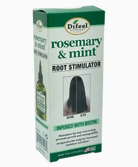 DIFEEL ROSEMARY AND MINT ROOT STIMULATOR INFUSED WITH BIOTIN 210 ml Treatments Asetena Pa