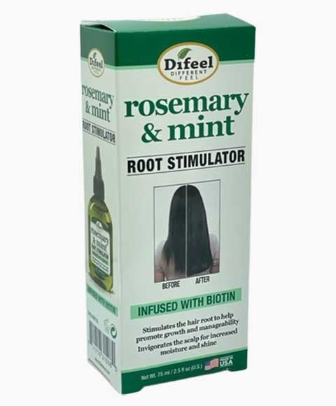 DIFEEL ROSEMARY AND MINT ROOT STIMULATOR INFUSED WITH BIOTIN 75 ml Treatments Asetena Pa