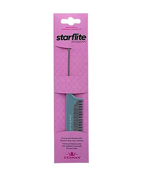 STARFLITE BACK COMBINB PIN TAIL 215mm Hair Brushes and Combs Asetena Pa