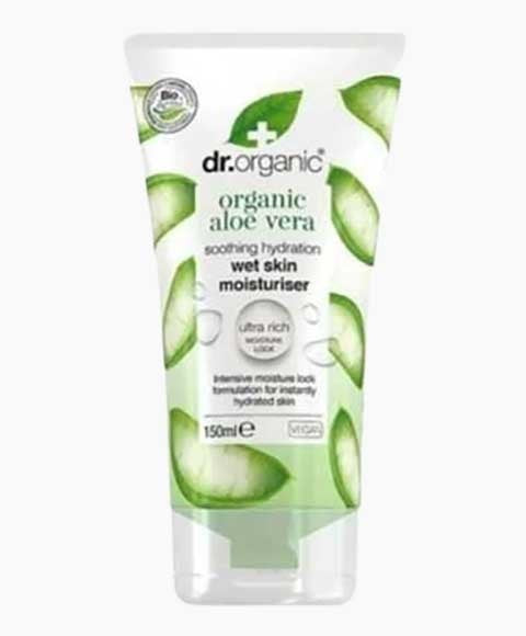 ORGANIC ALOE VERA SOOTHING HYDRATION WET SKIN MOISTURISER 150 ml Skin Moisturizing Asetena Pa