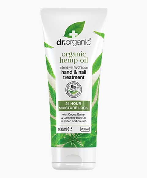 ORGANIC HEMP OIL HAND AND NAIL TREATMENT 100 ml Pedicure and Manicure Asetena Pa