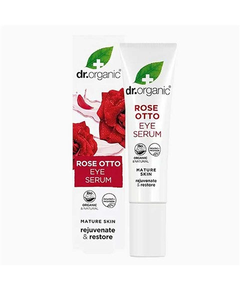 BIOACTIVE SKINCARE ORGANIC ROSE OTTO EYE SERUM 15 ml Vegan Skincare Asetena Pa
