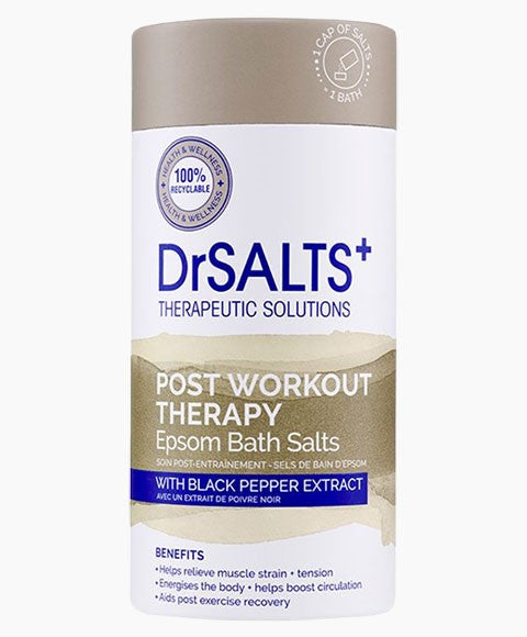 DR SALTS POST WORKOUT THERAPY EPSOM BATH SALTS 750 g Body Care Asetena Pa