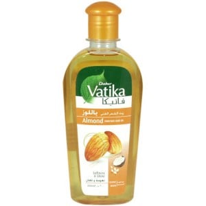 VATIKA ALMOND ENRICHED HAIR OIL 200 ml Sprays, Serums and Oils Asetena Pa