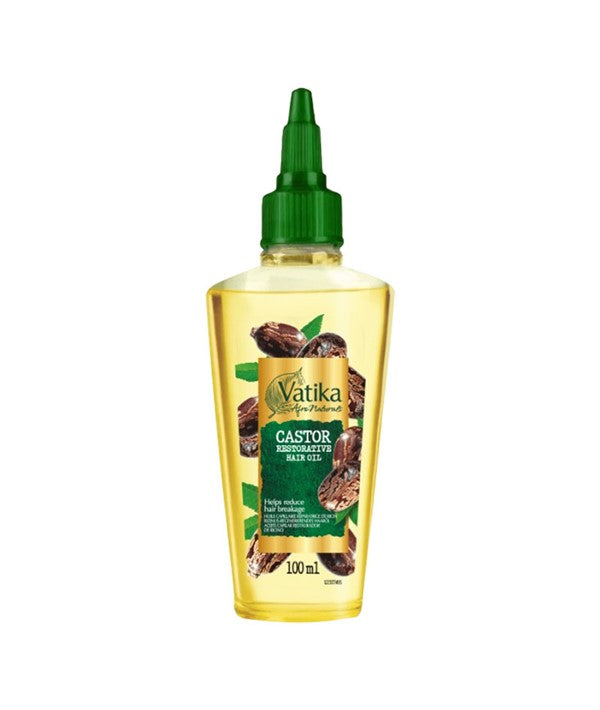 VATIKA AFRO NATURALS CASTOR RESTORATIVE HAIR OIL 100 ml Sprays, Serums and Oils Asetena Pa