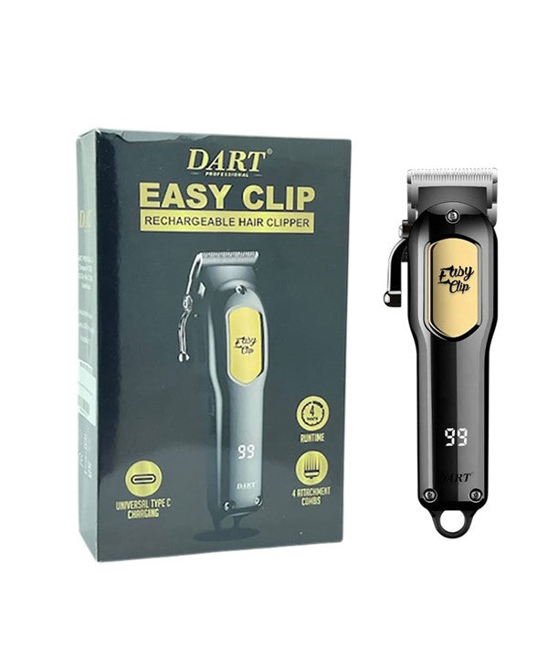 DART PROFESSIONAL EASY CLIP RECHARGEABLE HAIR CLIPPER Clippers and Trimmers Asetena Pa