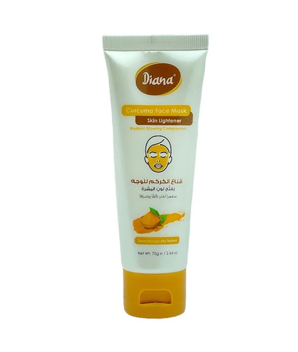DIANA CURCUMA FACE MASK 75 g Skin Wash Asetena Pa