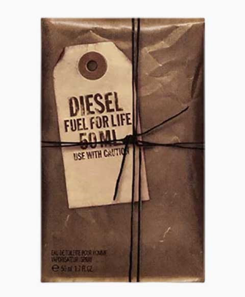 DIESEL FUEL FOR LIFE EAU DE TOILETTE POUR HOMME 50 ml Perfumes for Him Asetena Pa