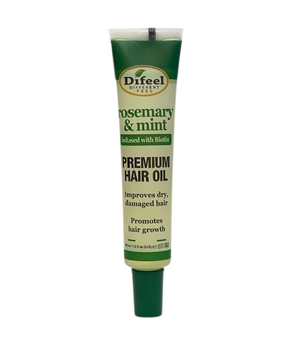 DIFEEL ROSEMARY AND MINT PREMIUM HAIR OIL TUBE 45ml Sprays, Serums and Oils Asetena Pa