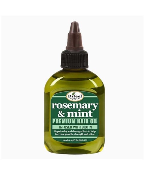 DIFEEL ROSEMARY AND MINT PREMIUM HAIR OIL INFUSED WITH BIOTIN 75 ml Sprays, Serums and Oils Asetena Pa