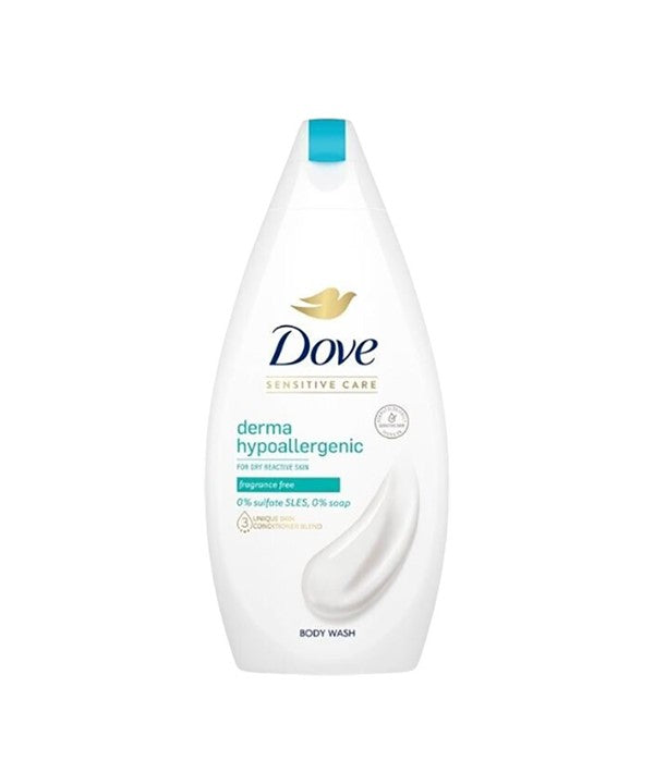 DOVE DERMA HYPOALLERGENIC BODY WASH 450 ml Body Care Asetena Pa
