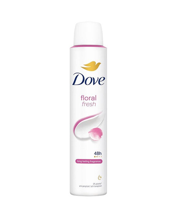 DOVE FLORAL 48H ANTI PERSPIRANT SPRAY 200 ml Body Care Asetena Pa