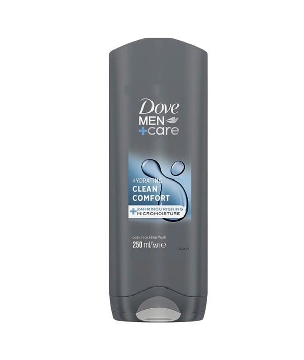 MEN CARE HYDRATING CLEAN COMFORT 3IN1 WASH 250 ml Body Care Asetena Pa