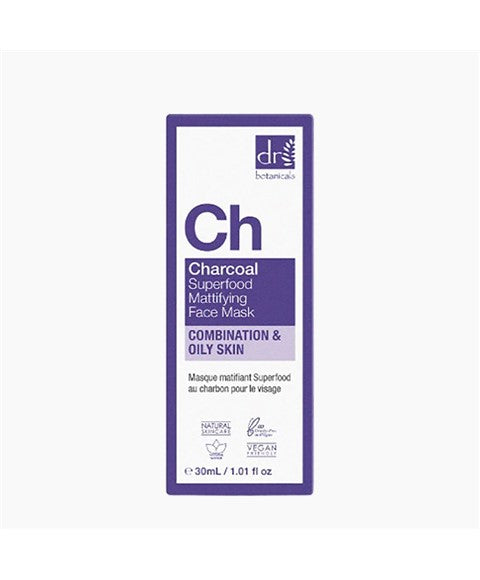 CH CHARCOAL SUPERFOOD MATTIFYING FACE MASK 60 ml Skin Wash Asetena Pa