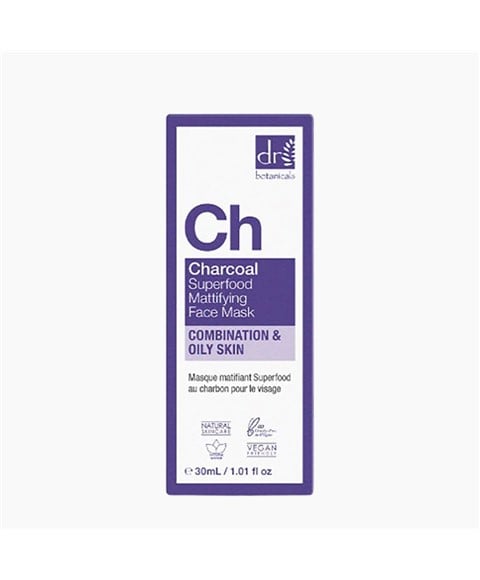 CH CHARCOAL SUPERFOOD MATTIFYING FACE MASK 30 ML Skin Wash Asetena Pa