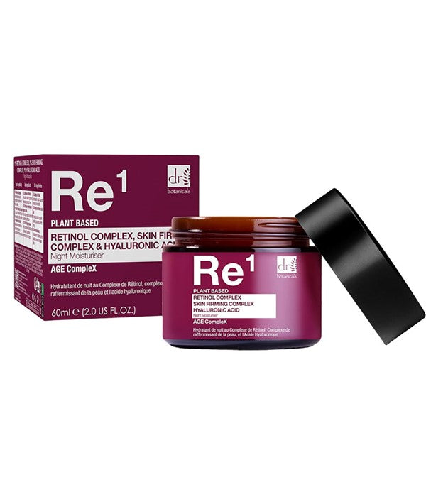RE1 PLANT BASED RETINOL COMPLEX NIGHT MOISTURISER 60 ml Skin Moisturizing Asetena Pa