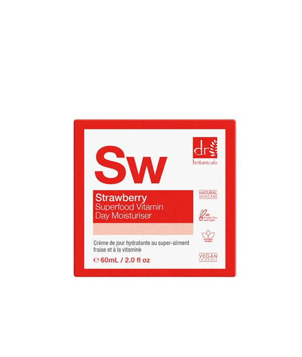SW STRAWBERRY SUPERFOOD VITAMIN DAY MOISTURISER 60 ml Skin Moisturizing Asetena Pa
