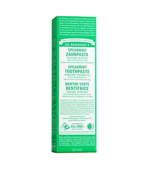ALL ONE SPEARMINT TOOTHPASTE 105 ml Dental Care Asetena Pa