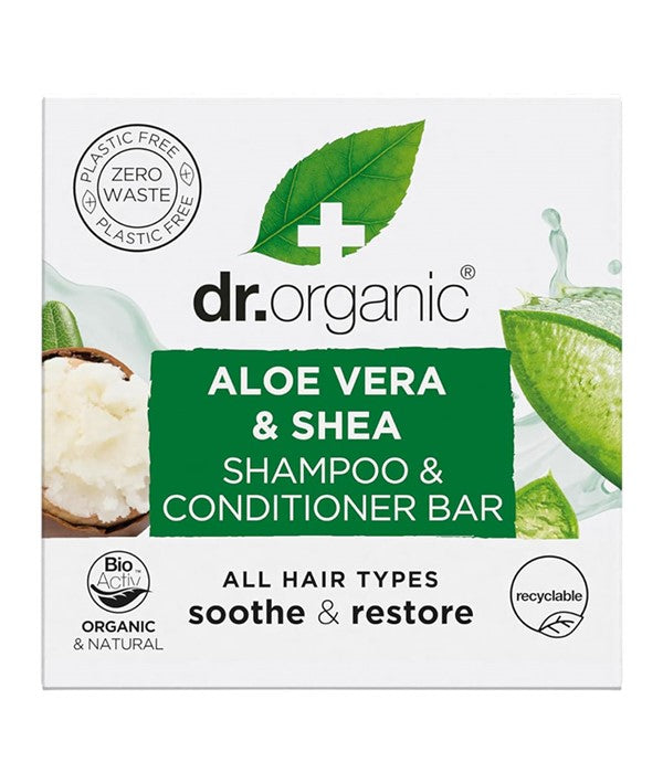 ALOE VERA AND SHEA SOOTHE AND RESTORE SHAMPOO CONDITIONER BAR 75 g Shampoo Asetena Pa