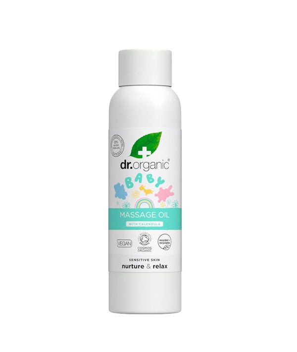 DR ORGANIC BABY MASSAGE OIL WITH CALENDULA 150 ml Kids Skincare Asetena Pa