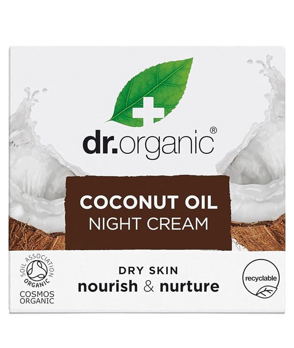 BIOACTIVE SKINCARE ORGANIC COCONUT OIL NIGHT CREAM 50 ml Skin Moisturizing Asetena Pa