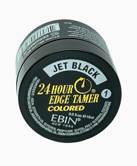 EBIN NEW YORK 24 HOUR EDGE TAMER JET BLACK 15ml Hair Styling Asetena Pa