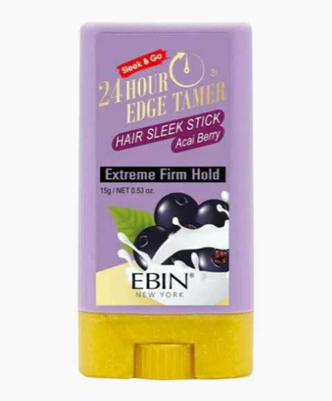 24 HOUR EDGE TAMER ACAI BERRY HAIR SLEEK STICK 15g Hair Styling Asetena Pa
