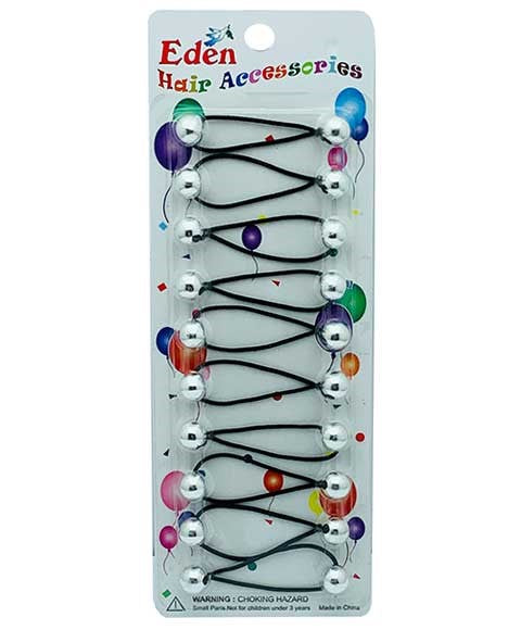 HAIR ACCESSORIES LB12 M SILVER 12 mm Kids Hair Accessories Asetena Pa