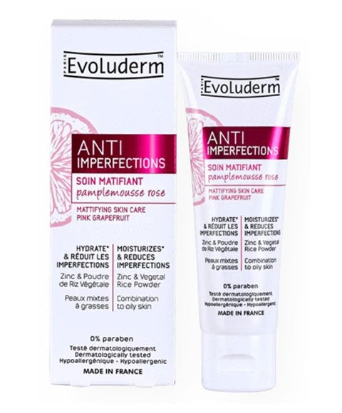 ANTI IMPERFECTIONS MATTIFYING SKIN CARE WITH PINK GRAPEFRUIT 50 ml Skin Moisturizing Asetena Pa